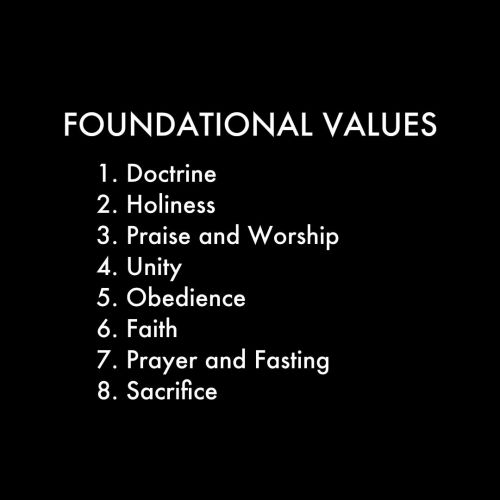 Foundational Values